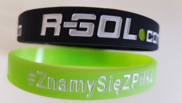 Силиконовые браслеты с тиснением и наполнением. 200 шт.