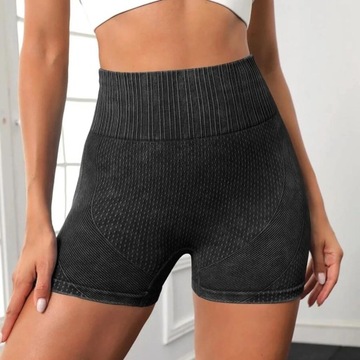 Шорты пуш-ап, размер М, черные.