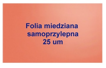 [STcs] FOLIACU1 Folia miedziana samoprzylep. 4dm2