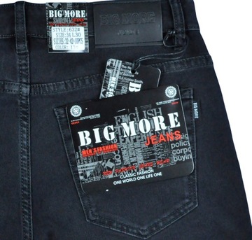 Spodnie męskie jeans Big More 632/639/13 pas 114 cm L32 45/32