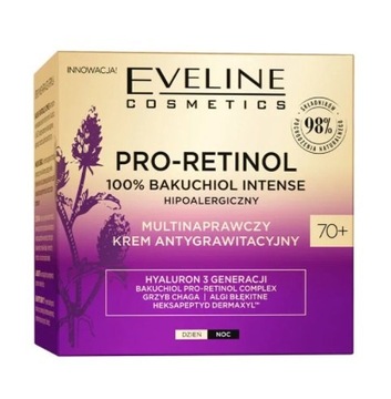 Eveline PRO-RETINOL KREM 70+ MULTINAPRAWCZY