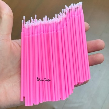АППЛИКАТОРЫ ДЛЯ РЕСНИЦ БЕЗ ВОЛОКОН 100 ШТ.