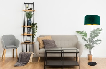 СВЕТОДИОДНЫЙ ТОРШЕР СОВРЕМЕННЫЙ ВЕЛЮР 40 СВЕТИЛЬНИК