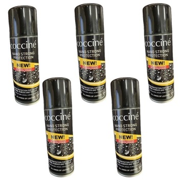 5x Wodoodporny Impregnat do Butów Nano Protector Strong Coccine 230 ml