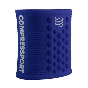 Compressport frotka na nadgarstek niebieska