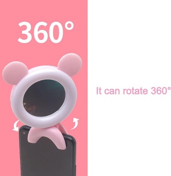 Кольцевая подсветка для селфи, 15 цветов, кольцевая подсветка RGB