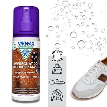 Impregnat do obuwia Nikwax nubuk i welur spray