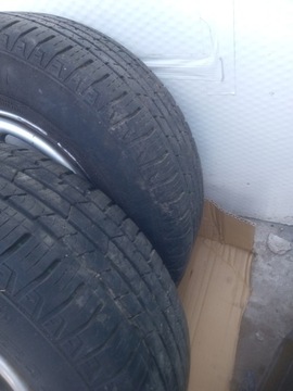 FELGI 16 DACIA DUSTER ET50 +OPONY WIELOSEZONOWE 215/65R16 CONTINENTAL