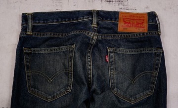 LEVIS STRAUSS 504 _ JEANSY _ SPODNIE _ W30 L34 _ MEN