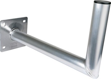 UCHWYT ALUMINIOWY ŚCIENNY ANTENOWY 48 / 450 CORAB