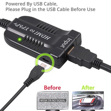 на 5RCA RGB AV-компоненты Адаптер HDMI-совместимый