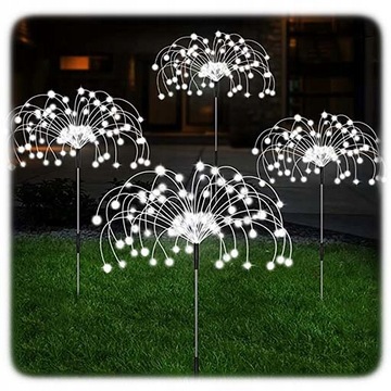 LAMPA SOLARNA OGRODOWA Dmuchawiec 150 ledów