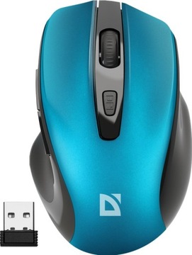 MYSZ DEFENDER PRIME MB-053 RF SILENT TURKUSOWA OPT