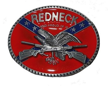 REDNECK Konfederat Rebel klamra kopla do paska