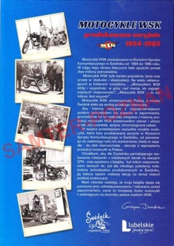 MOTOCYKLE WSK 125 175 массовое производство 54-85 история альбома Doroba 24h