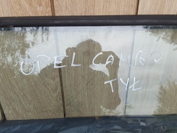 SKLO (OKNO) ZADNÍ KRYT KUFRU OPEL CAMPO