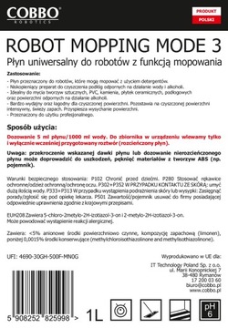 Робот-швабра LENOVO T1 PRO + жидкость для мытья полов