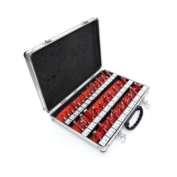 НАБОР ФРЕЗ ДЛЯ ДЕРЕВА 35 С ПОДШИПНИКАМИ НАБОР ЧЕМОДАН ОБРАЗЦЫ