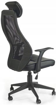 ПОВОРОТНОЕ ИГРОВОЕ КРЕСЛО TORINO ЧЕРНОЕ HALMAR