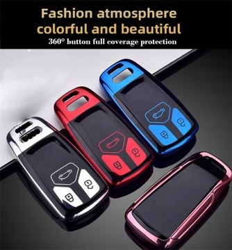3 KNOFLÍKY ETUI NA KLÍČ DO AUDI SQ5 Q2 Q3 Q5