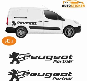 naklejka naklejki bus partner peugeot