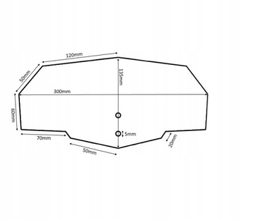 МОТОЦИКЛОВЫЙ ДЕФЛЕКТОР НА СТЕКЛО МОТОЦИКЛА УНИВЕРСАЛЬНЫЙ BMW BENELLI DUCATI HONDA
