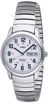 Timex Męski zegarek analogowy stal szlachetna,