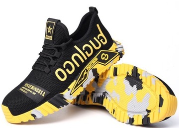 BUTY ROBOCZE ODDYCHAJĄCY Z PODNOSKIEM LEKKIE 36-46