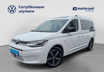 Volkswagen Caddy V Caddy 1.5 TSI 114KM 2024 Volkswagen Caddy MAXI Style 7 osobowy Pakiety, FV 23, ACC, Kamera, ergo C