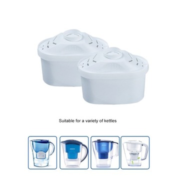 Water Filter Cartridges Compatible for Brita 2pcs
