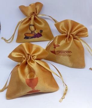 Подарочный пакетик для гостей, Святое Причастие + ИМЯ