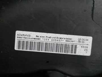 VW PHAETON 3.0 TDI ДВИГАТЕЛЬ 09' CEX ПЛЕНКА
