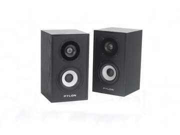Pylon Pearl Sat Kolumny efektowe Czarne 60W 84dB