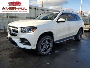 Mercedes GLS X167 2023 Mercedes-Benz GLS 2023r., GLS 450 4MATIC, od ubezpieczalni 3.0 Benzyna