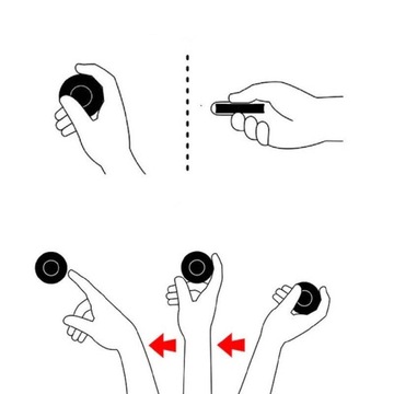 Летающий диск из 100% силикона, мини-фрисби диаметром 6,3 см, летает на расстояние до 50 м (CE)