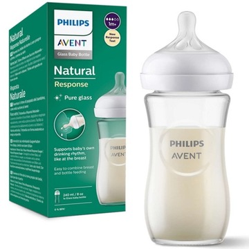 Philips Avent Butelka Responsywna szklana 240ml