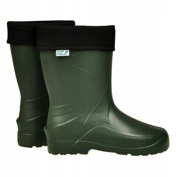 Легкие утепленные молодежные резиновые сапоги из ЭВА VERONA 41