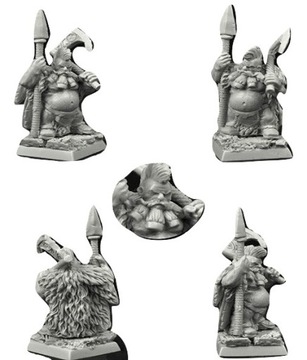 Scibor 28FM0204 Figurka Dwarf Troll Killer 28mm