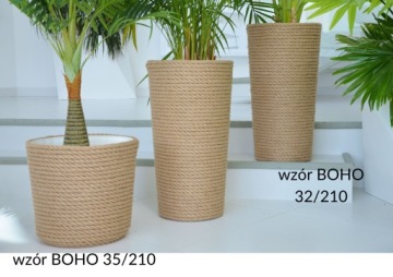 Джутовая веревка, плетеный джутовый цветочный горшок, 32 в стиле бохо