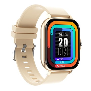 Monitor ciśnienia krwi SmartWatch Sport Złoty
