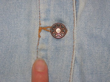 Kamizelka jeansowa dżinsowa ocieplana damska C&A 38 jeans dżins klata 112cm