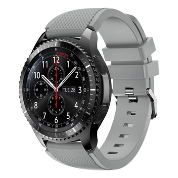 PASEK OPASKA DO HUAWEI WATCH GT 2 3 4 GT2 GT3 GT4 PRO GT2e 46mm 48mm SZARA