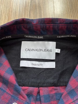 Koszula męska sztruks CALVIN KLEIN, rozm. S