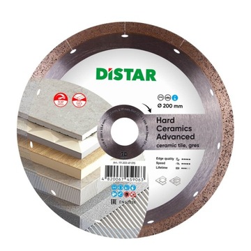 Tarcza diamentowa 200mm DISTAR Hard Ceramics