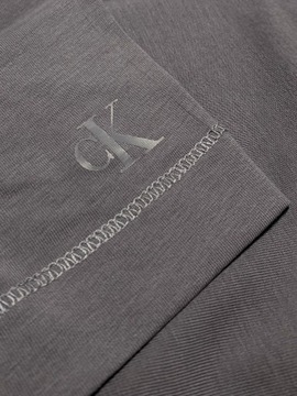 T-shirt damski szary z logo Calvin Klein Jeans S