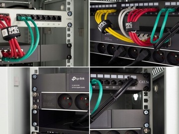 NEKU Kabel Patchcord UTP 5E sieciowy niebieski 1m