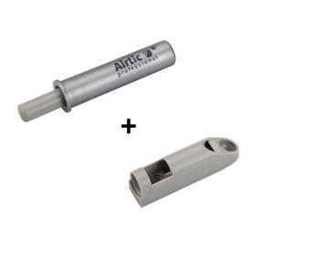 Amortyzator hamulec do drzwi AIRTIC Szary+adapter+