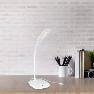 LAMPKA BIURKOWA SZKOLNA NA BIURKO 18 LED USB DOTYK DOTYKOWA BEZPRZEWODOWA