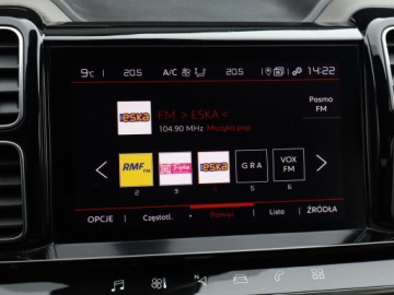 Citroen C5 Aircross SUV Facelifting 1.2 PureTech 131KM 2022 Citroen C5 Aircross PureTech 130, Salon Polska, zdjęcie 17