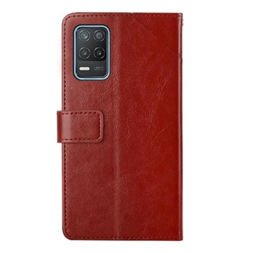 Etui Na Telefon Realme 8 5G Składana Książka Z Klapką Kickstand-Trwałe Na
